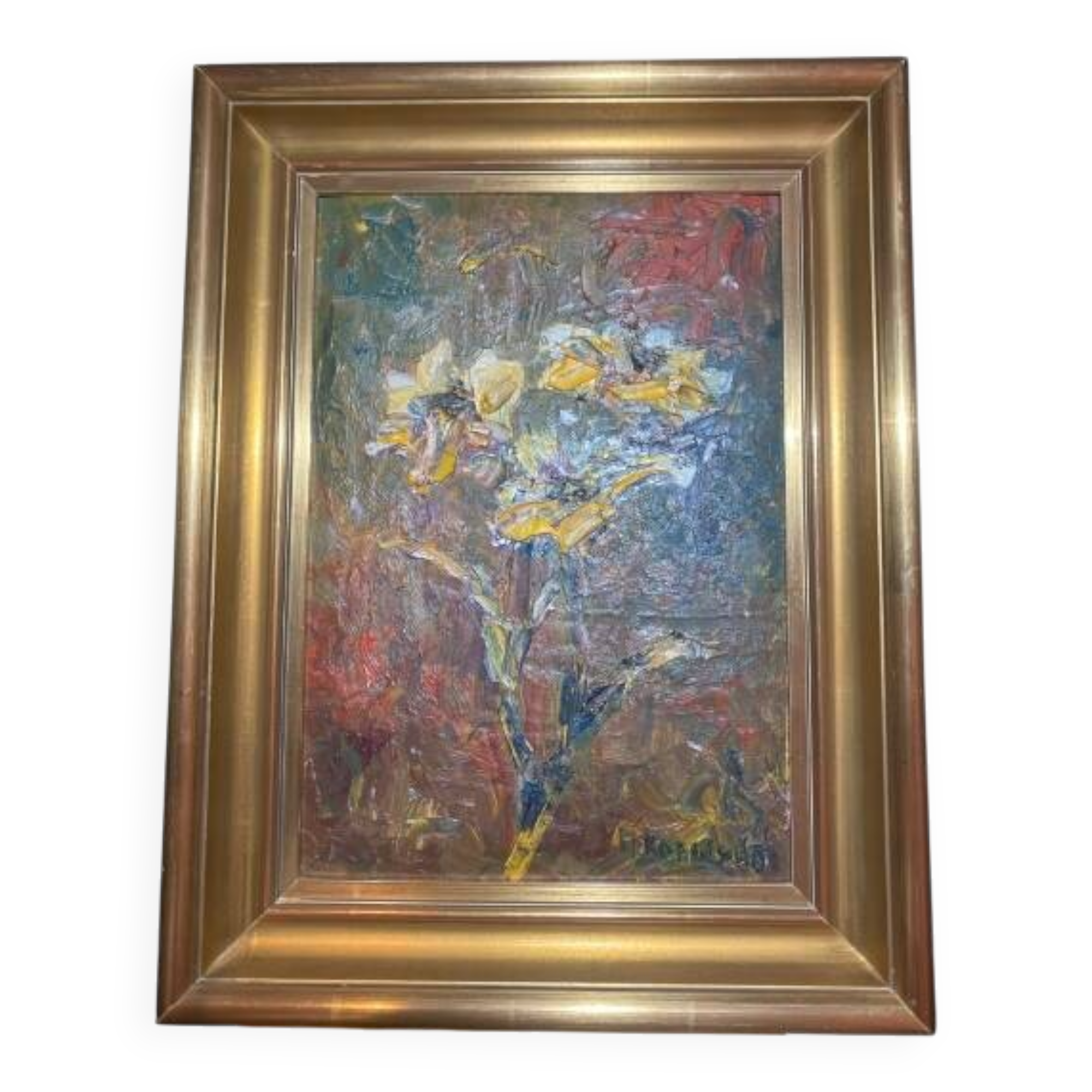 Oil painting of a still life by M. Korchunov