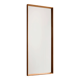 Framed mirror in teak