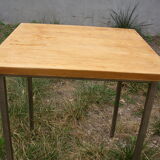 4 tables 1960 wood and metal