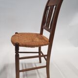 Pair of chairs lyre back