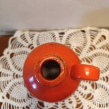 Orange decorative vase from the Netherlands