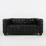 Kubus 8020 Sofa by Josef Hoffmann for Wittmann, 1980s