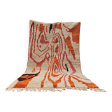 Handmade wool rug from Morocco 3 x 2 m