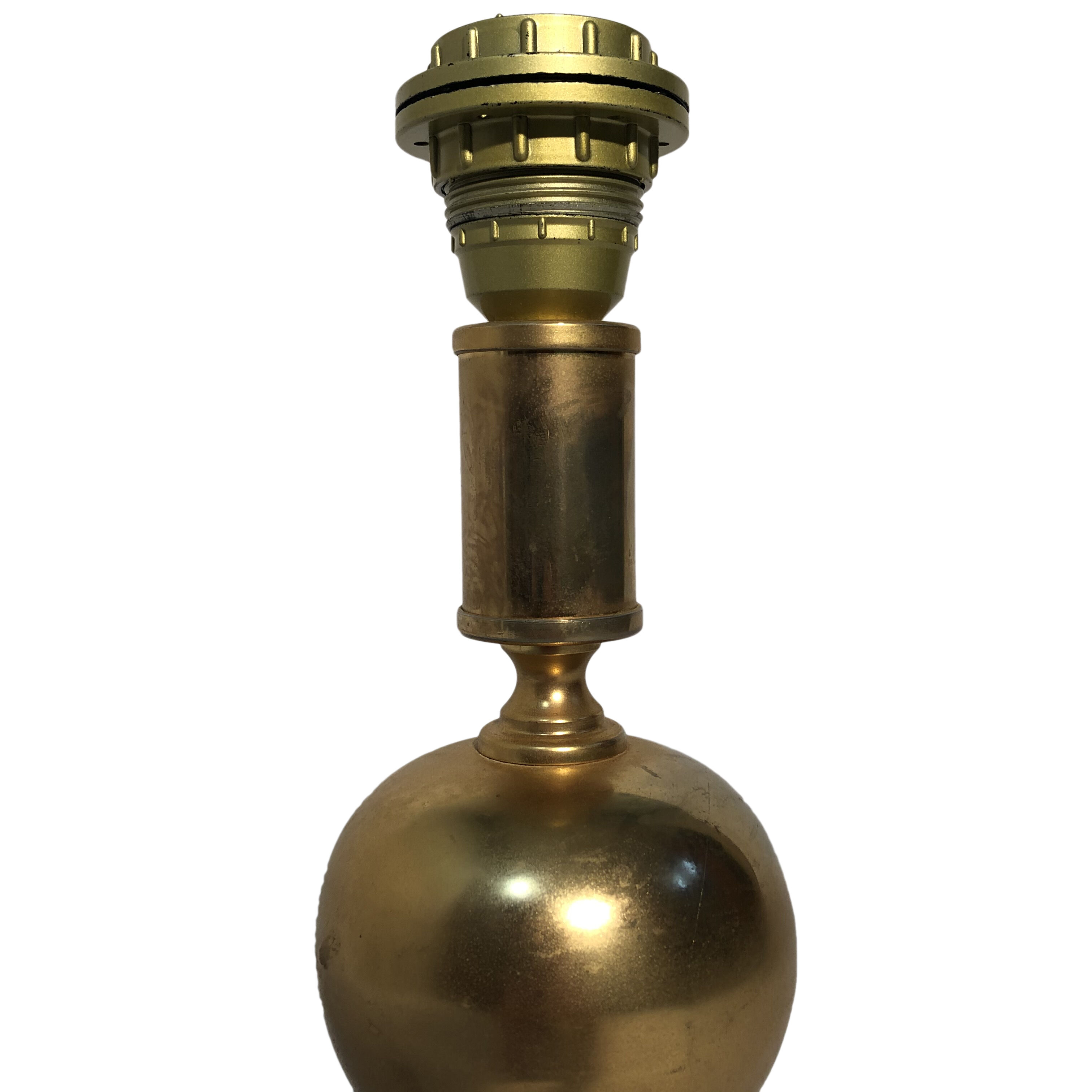 Vintage golden lamp foot