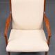 Danish furniture architect. armchair with a teak, rye and seat cushion structure