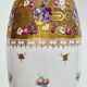 Very large limoges porcelain vase bernardaud white and iris gold