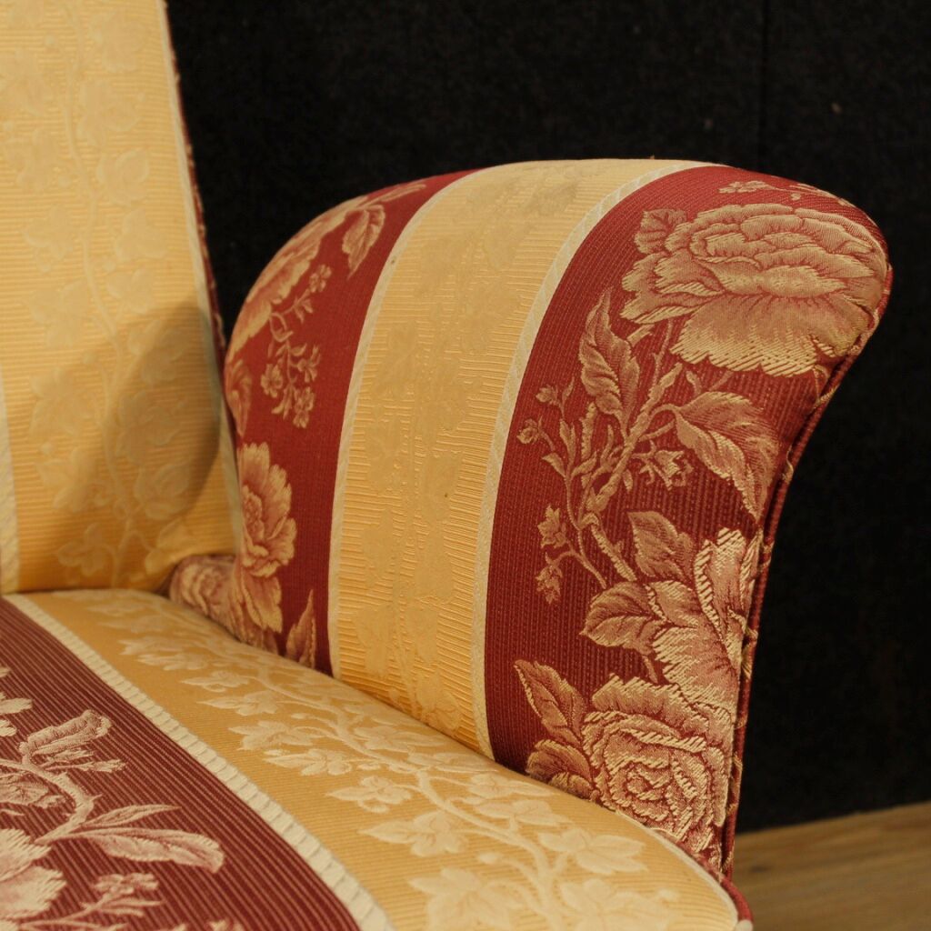 Italian Chair in fabric flowers