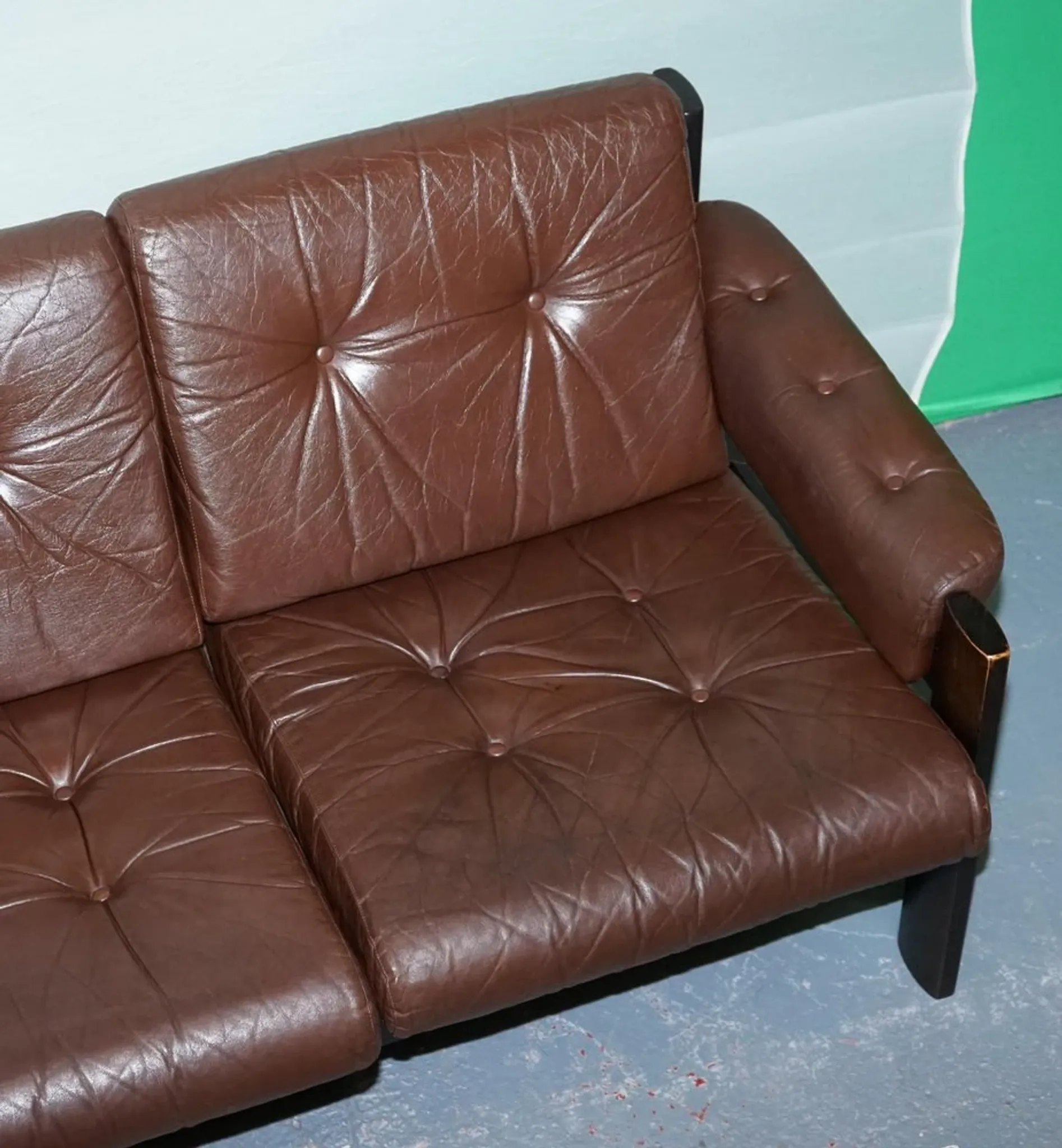 Three-Seater Vintage Scandinavian Sofa by Ekornes Stressless