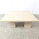 Table basse en travertin années 1970, Italie
