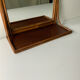 Miroir en rotin