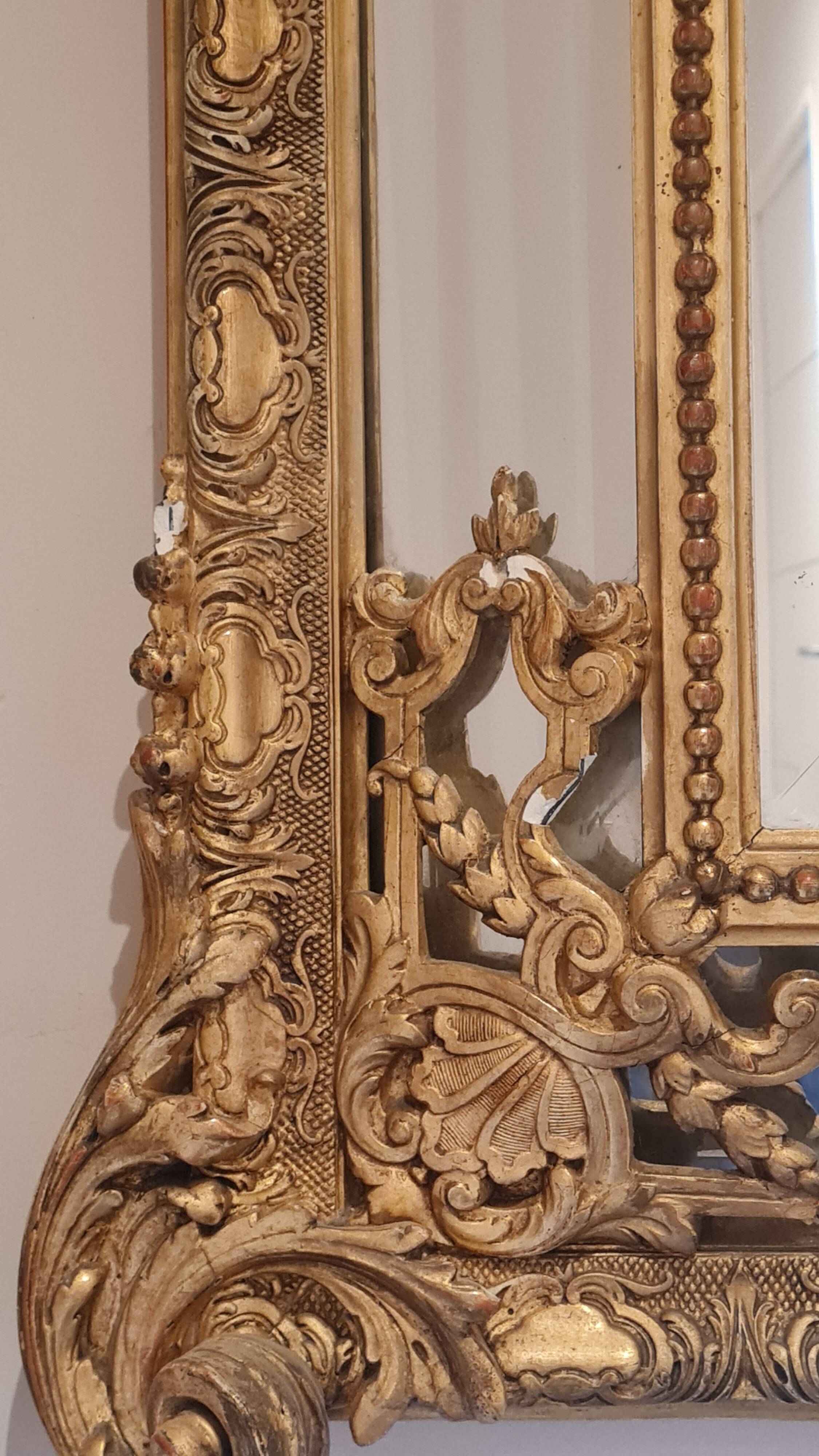 Antique mirror