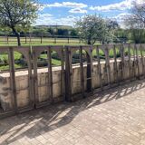 Arched windows in solid oak