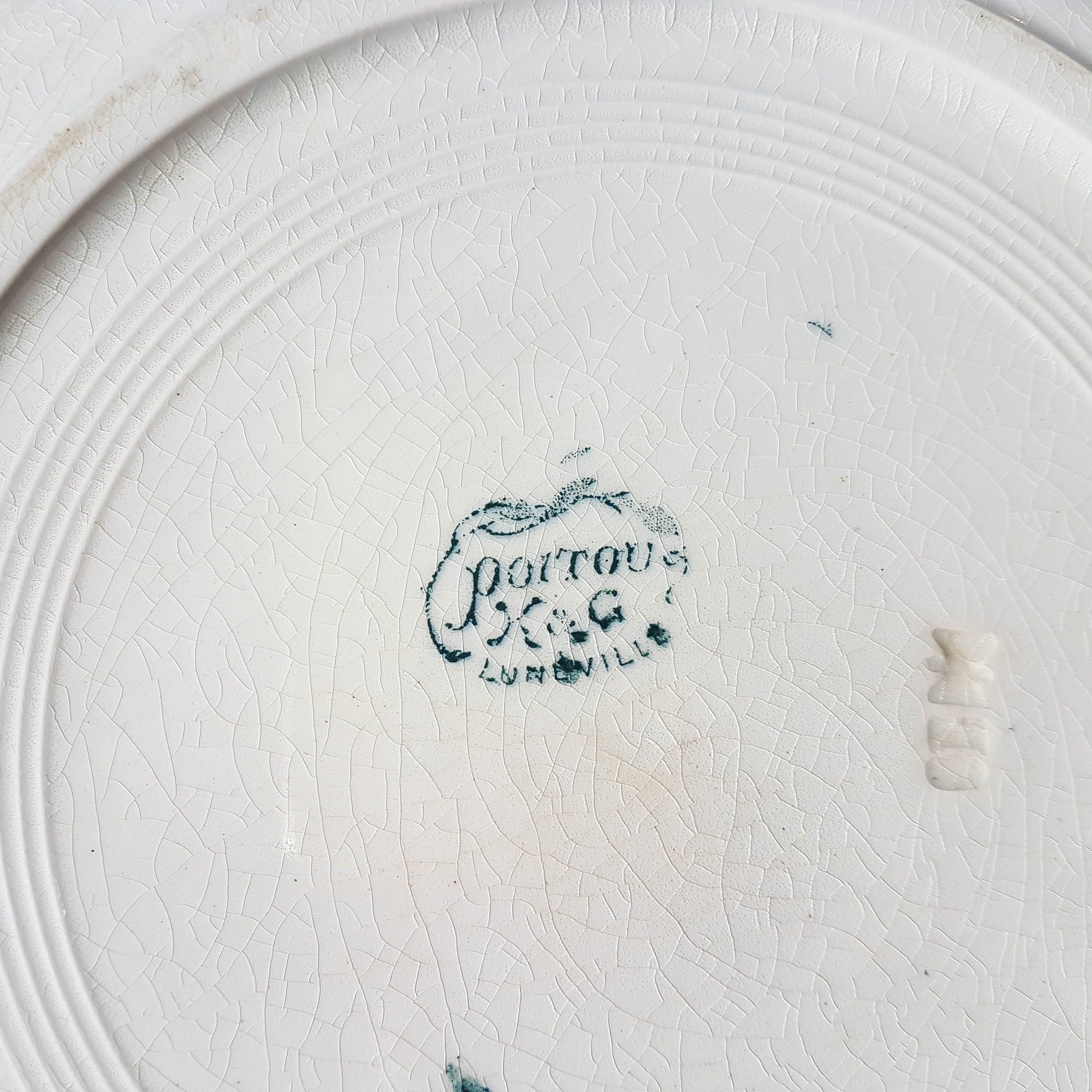 Old Luneville Poitou dish