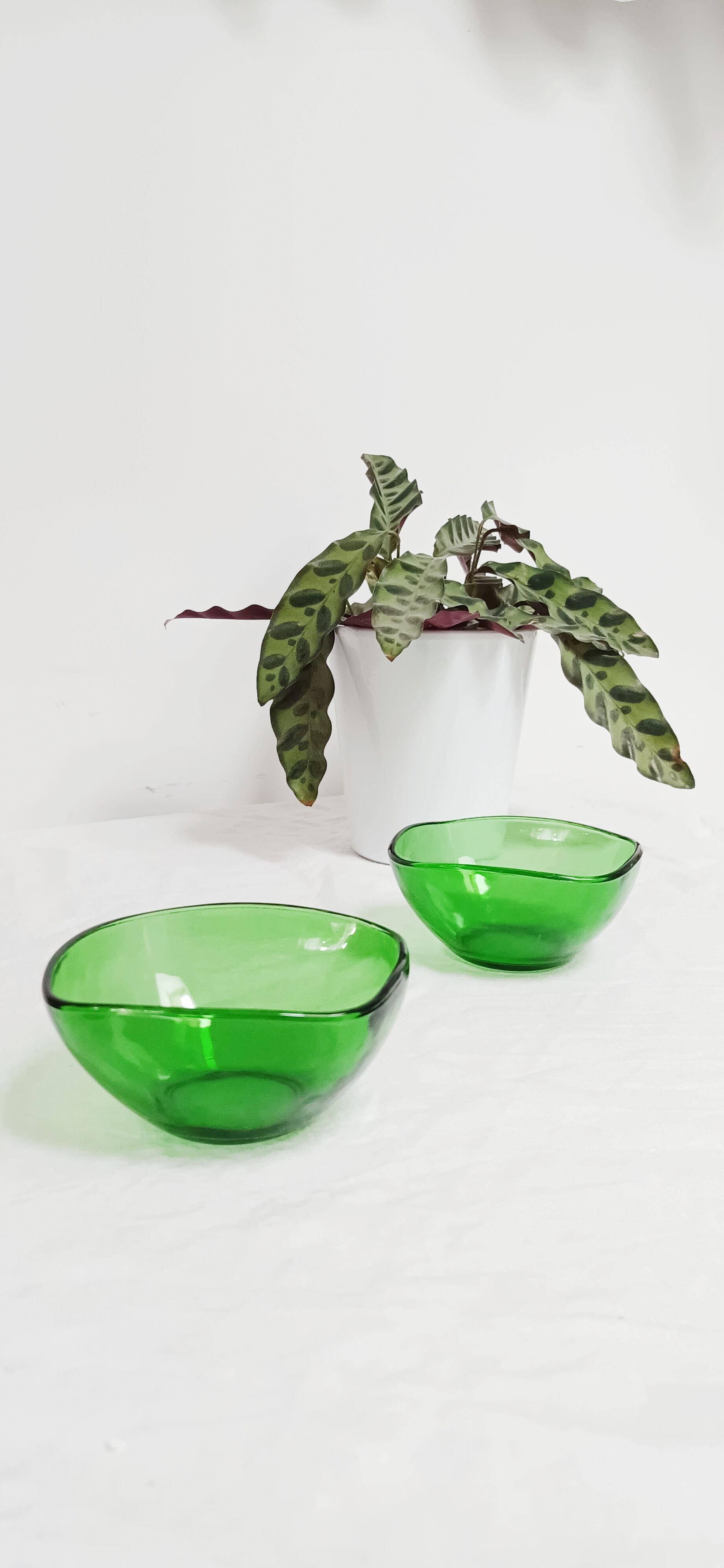 Set of 2 Vereco glass cups