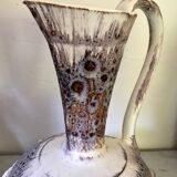Vintage Vallauris ceramic pitcher