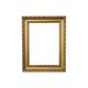 Vintage gold wooden frame classic baroque style painting frame 53x42cm