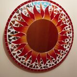 Mosaic sun mirror 40cm