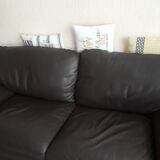 Leather sofa