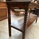 Late nineteenth century oak shop furniture