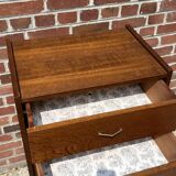 Vintage chest of drawers compass feet