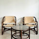 Chaises safari Espri d'Ikea plus table