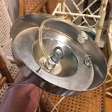 Italian glass lamp , 1980s