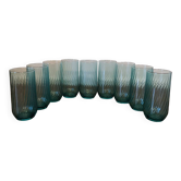 9 orangeade glasses