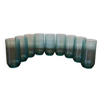 9 verres à orangeade