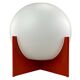 60s 70s ball light table lamp space age design glass metal