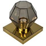 1960s 1970s Wall Sconce Wall Light from Glashütte Limburg Germany Design