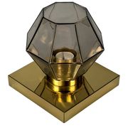 1960s 1970s Wall Sconce Wall Light from Glashütte Limburg Germany Design