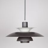 Danish vintage pendant lamp PH 5 by Poul Henningsen, Louis Poulsen, 1958