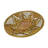 Vintage wicker handmade basket