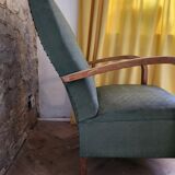 Fauteuil en bois courbé