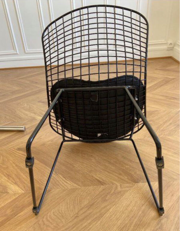 Chaise style Bertoïa Knoll