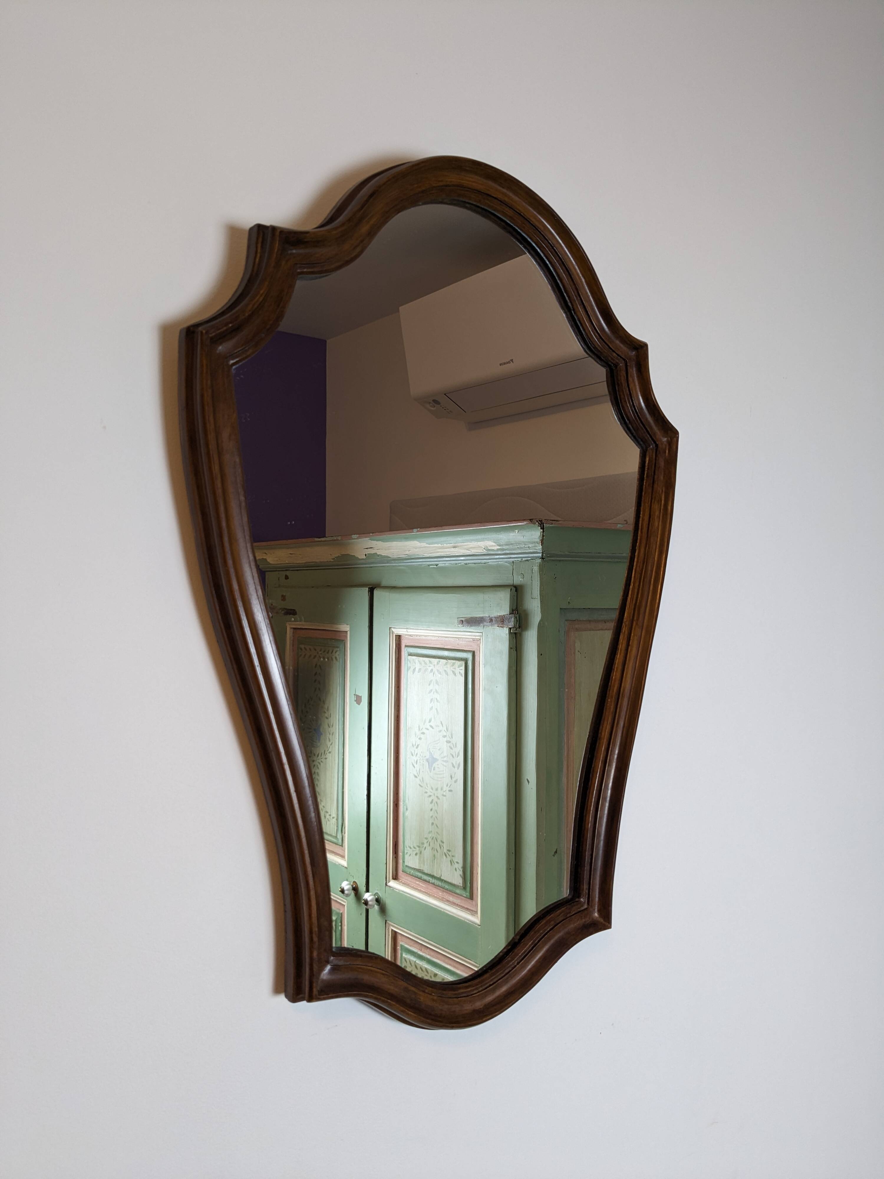 Vintage baroque mirror 55 x 35 cm