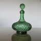 Carafe empoli made in italy diamond tip glass 60s 70s