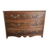 Provincial walnut commode – Louis XIV / Regency period – Early 18th century