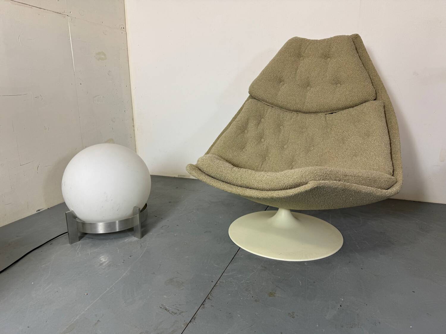 Lampe de table Globe de l'ère spatiale de Peil & Putzler d'Architonic, années 1970, Allemagne