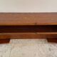 Geometric Wall Shelf Solid Oak Vintage