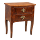 Antique baroque bedside table in rosewood, 18th century.