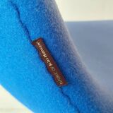 Blue arne jacobsen swan sofa canape fritz hansen light