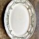 Oval ironstone dish from St Amand and Hamage, "Medallion" service