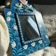 Scandinavian mirror 28x38cm