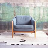 Modern Danish chaise longue for Dux by Folke Ohlsson