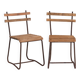 Antique garden chairs (c.1920). Set of 2 pieces no. 2