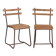 Antique garden chairs (c.1920). Set of 2 pieces no. 2