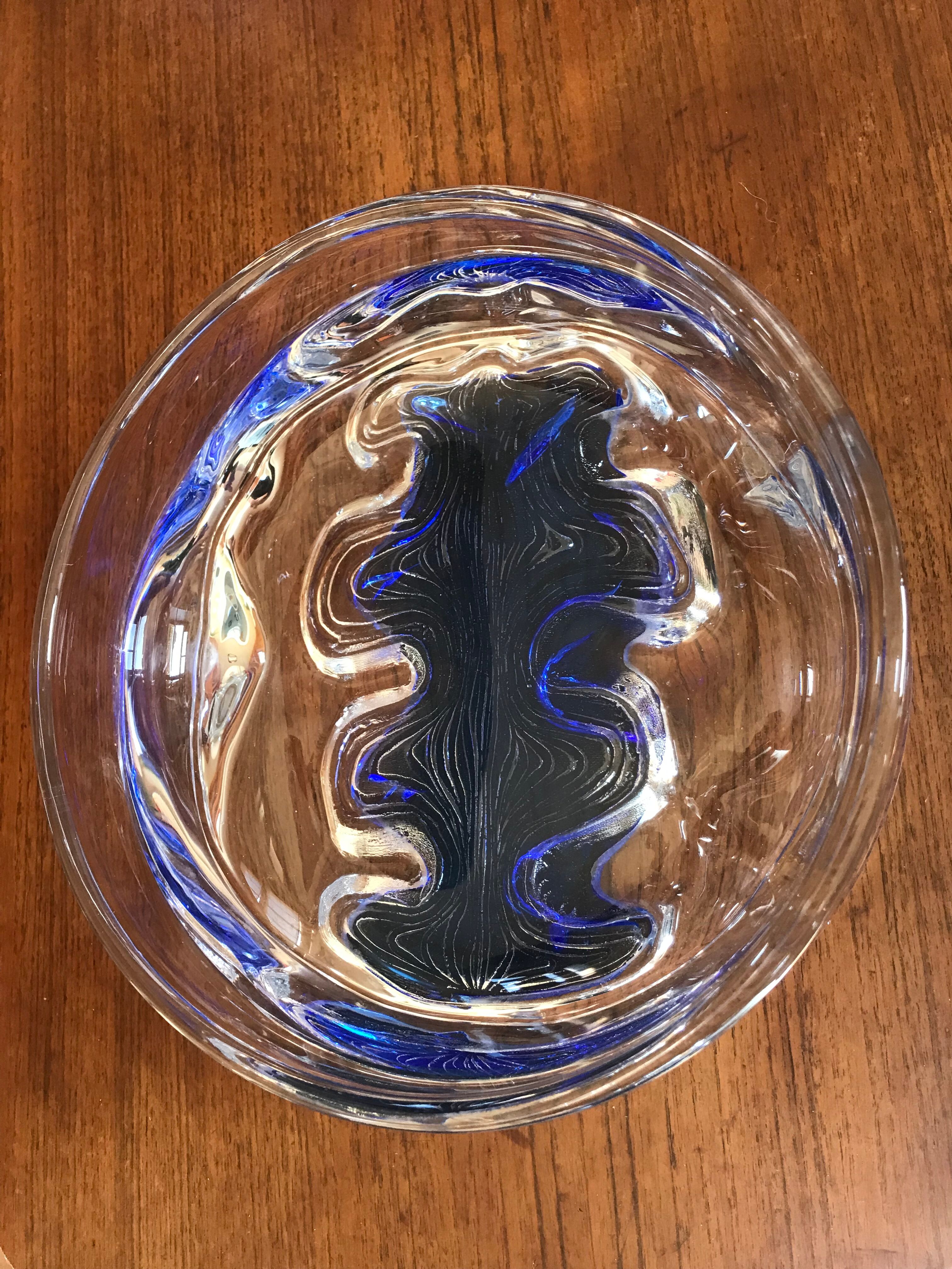 Crystal cup Daum design 70 years