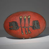 Ceramic Perignem plate 1960s