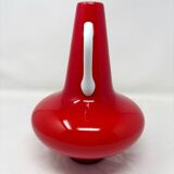 Vase rouge en opaline Empoli